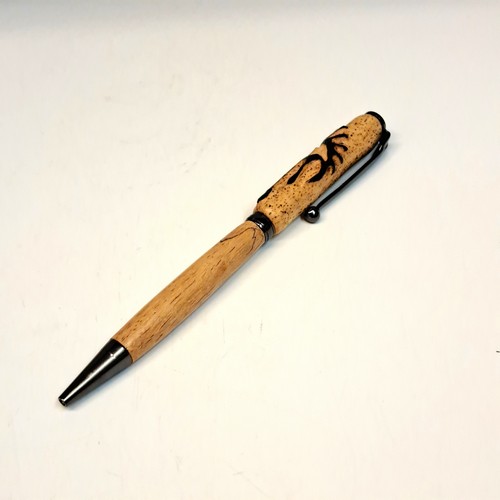 Click to view detail for CR-036 Pen Spalted Maple Eye $60